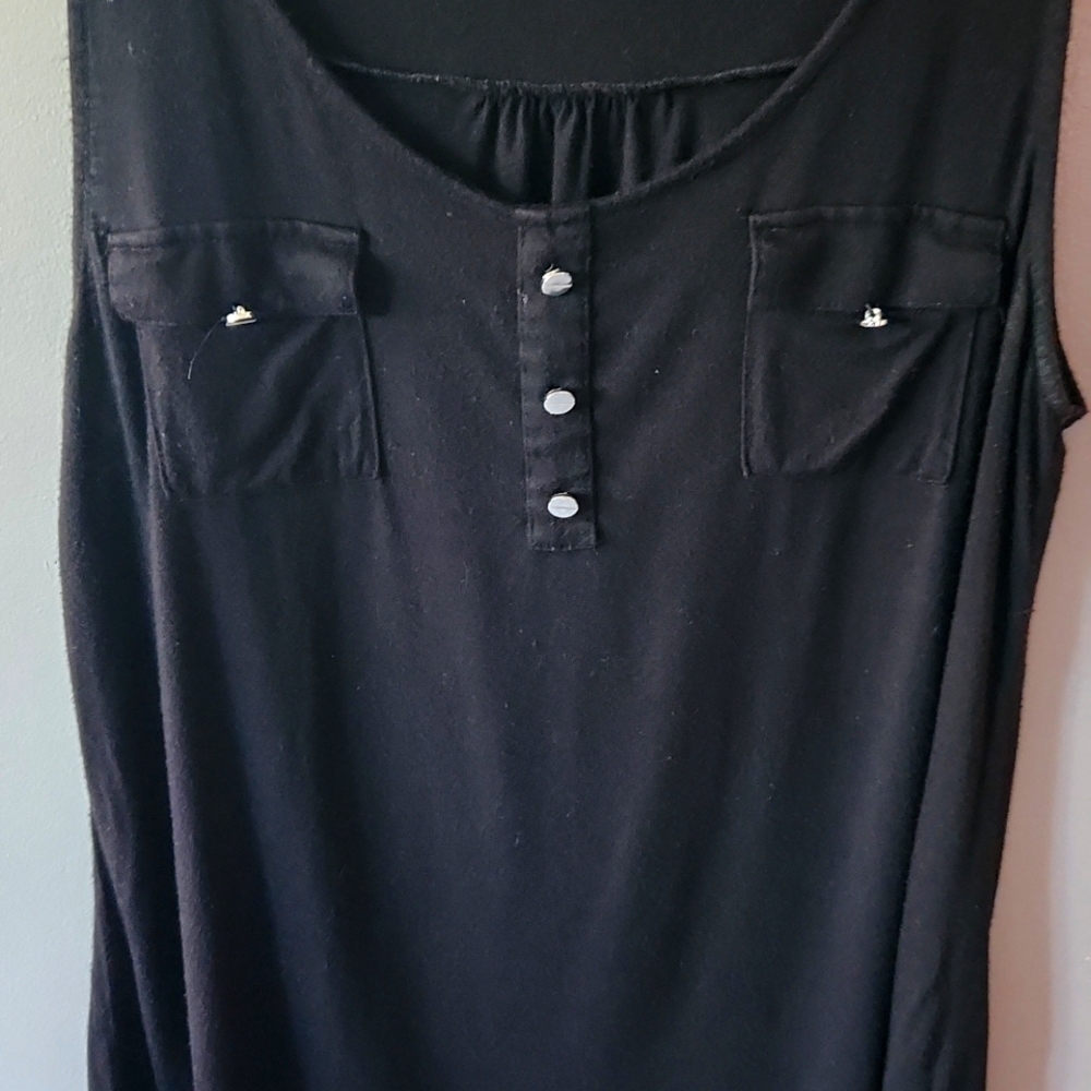 Zenana Outfitters Scoop Neck Dressy Tank Top - Picture 2 of 5